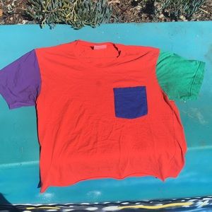 !!Vintage Color block T !!